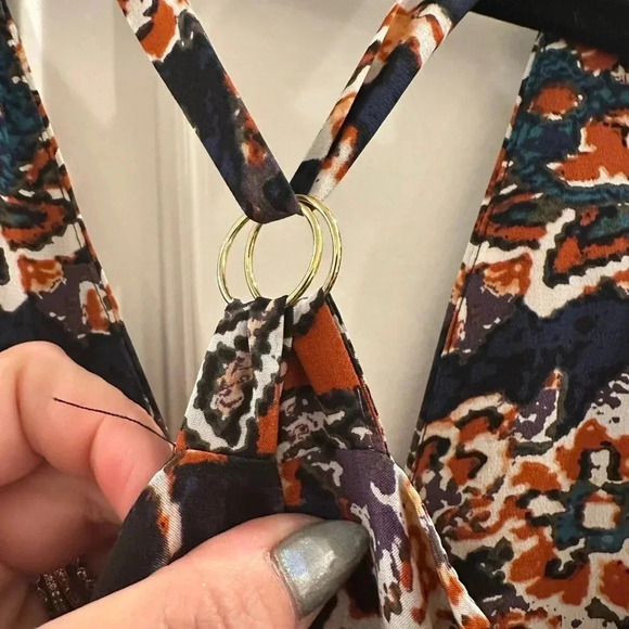 L’AGENCE Rosalina Pleated Silk High Low Maxi Dress Size 4 - Picture 8 of 8